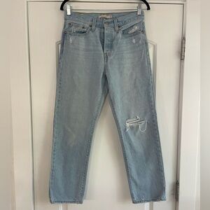 Levi’s Wedgie Straight Jean Light Wash - 28